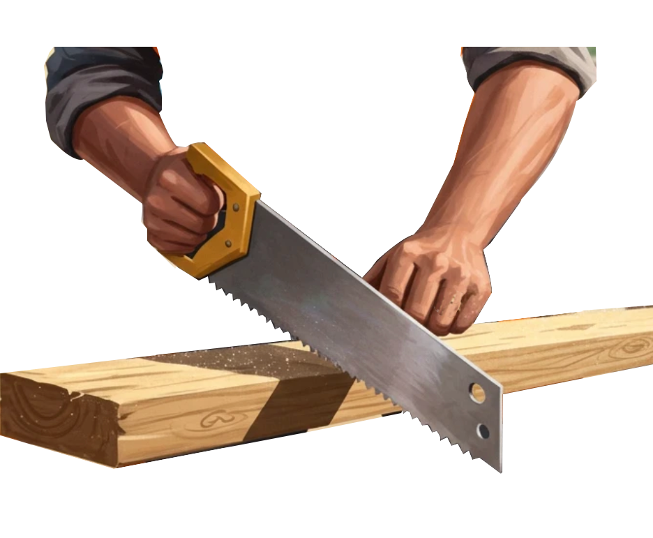 Cutting the Wood